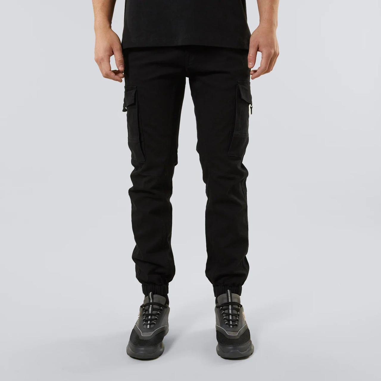 BLACK CARGO PANT