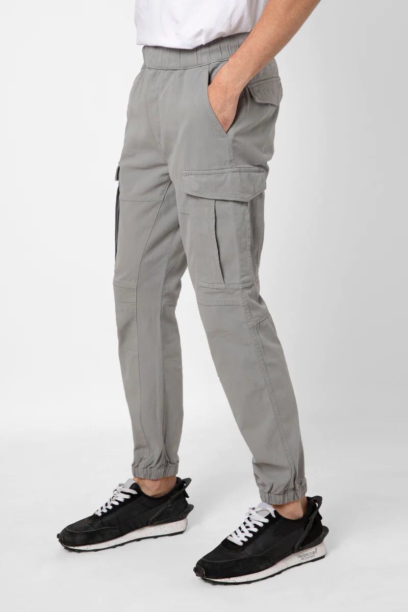 GREY CARGO PANT
